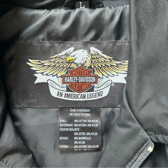 Harley Davidson Roses Riding Jacket - Picture 4 of 5